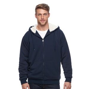 MOVING SALE - Sherpa-Lined Fleece Hoodie/Jacket ✰ street wear // fall // ootd